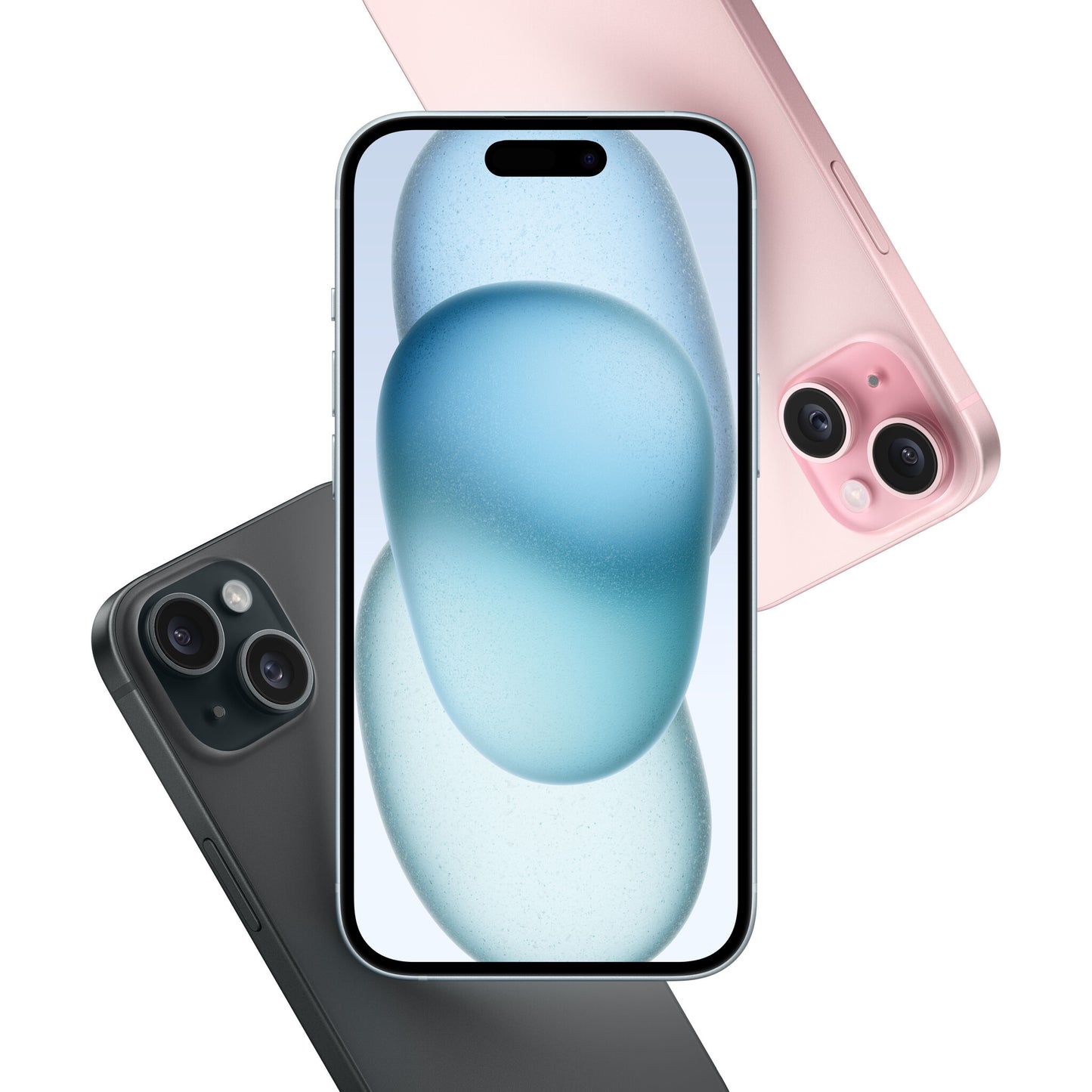 Apple iPhone 15 15,5 cm (6.1") Dubbla SIM-kort iOS 17 5G USB Type-C 128 GB Rosa