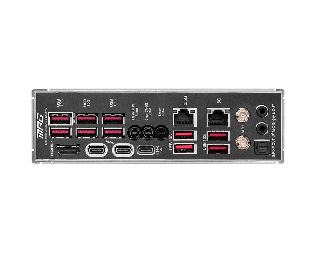 MSI MPG Z890 CARBON WIFI moderkort Intel Z890 LGA 1851 (Socket V1) ATX