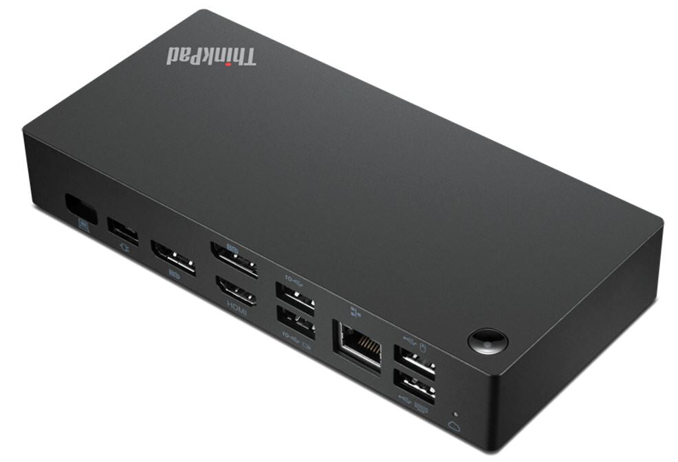 Lenovo ThinkPad Universal USB-C Smart Dock Kabel USB 3.2 Gen 2 (3.1 Gen 2) Type-C Svart
