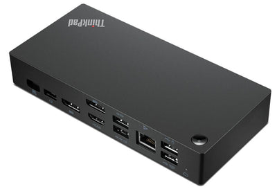 Lenovo ThinkPad Universal USB-C Smart Dock Kabel USB 3.2 Gen 2 (3.1 Gen 2) Type-C Svart