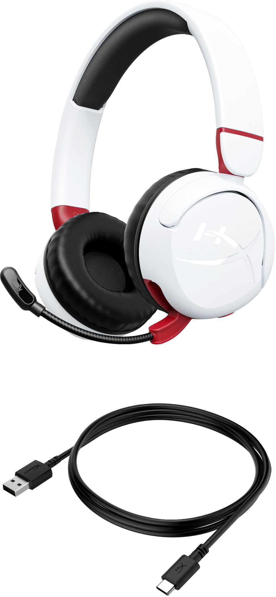 HyperX Cloud Mini - Wireless Gaming Headset (vitt)
