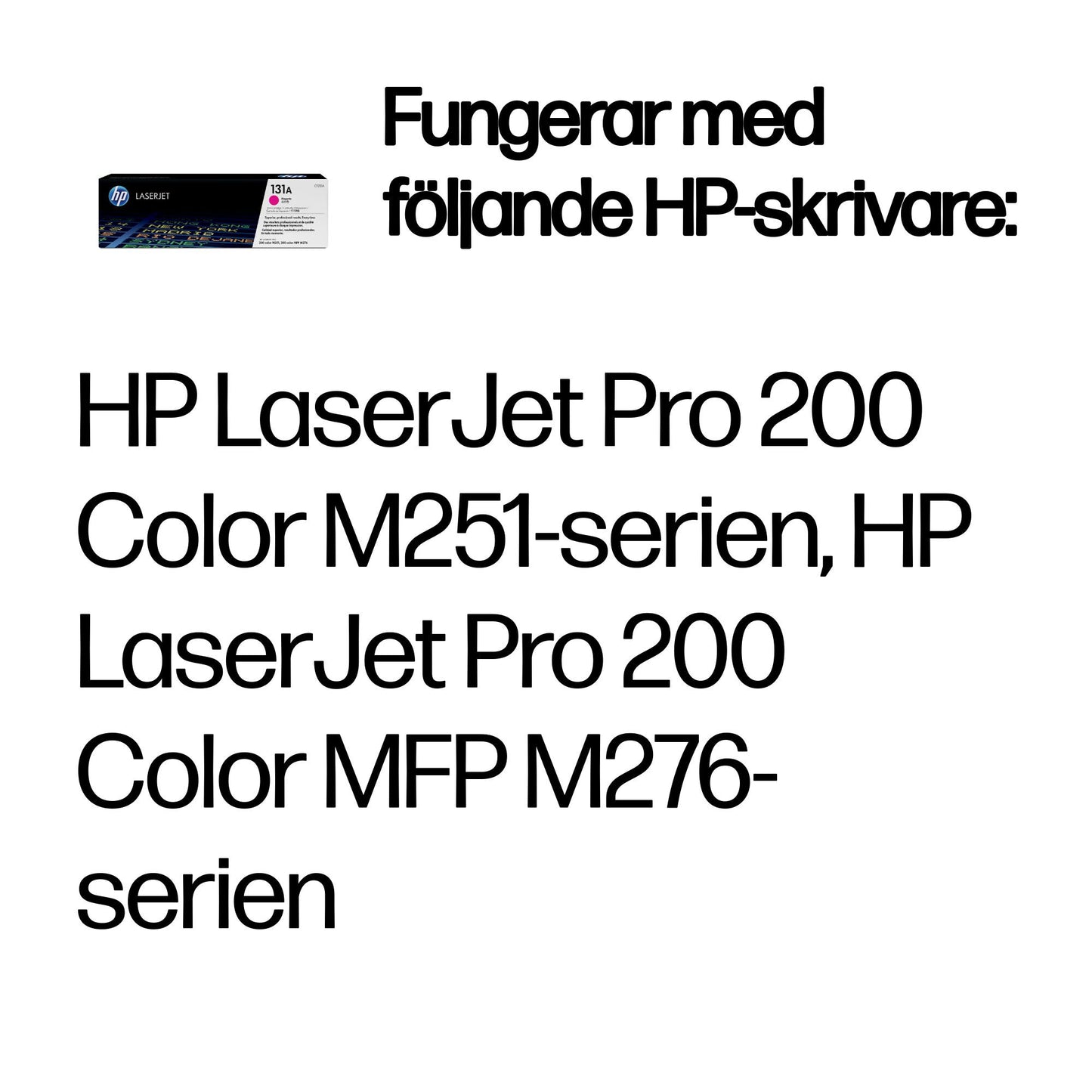 HP 131A magenta LaserJet-tonerkassett, original