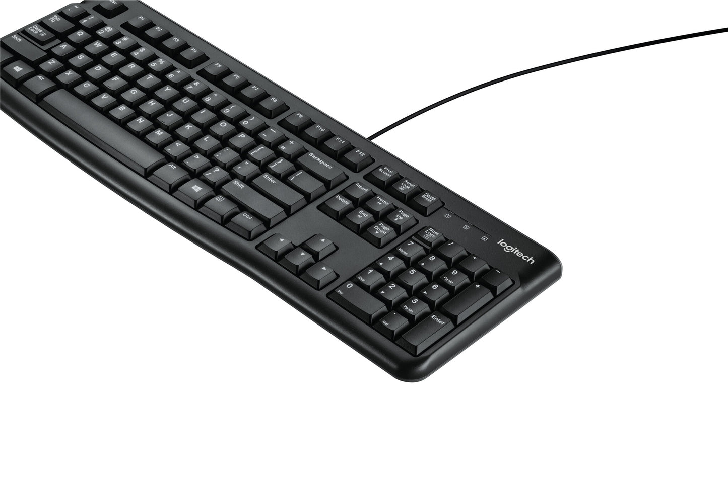 Logitech Keyboard K120 for Business tangentbord Kontor USB QWERTY Amerikanskt internationellt Svart