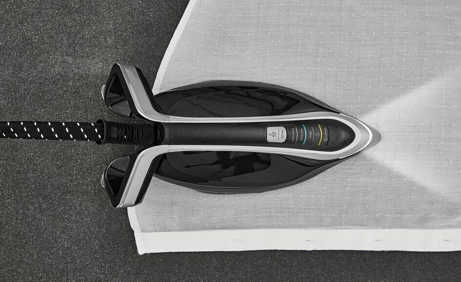 Tefal Pro Express Vision GV9821 3000 W 1,2 l Durilium AirGlide Autoclean soleplate Svart, Silver