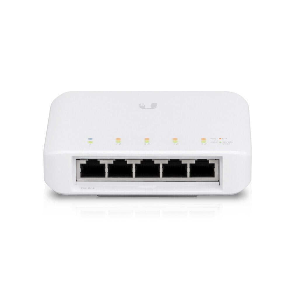 Ubiquiti UniFi USW‑FLEX hanterad L2 Gigabit Ethernet (10/100/1000) Strömförsörjning via Ethernet (PoE) stöd Vit