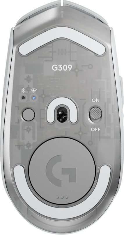 Logitech G G309 datormöss Spela högerhand Trådlös RF + Bluetooth Optisk 2560 DPI