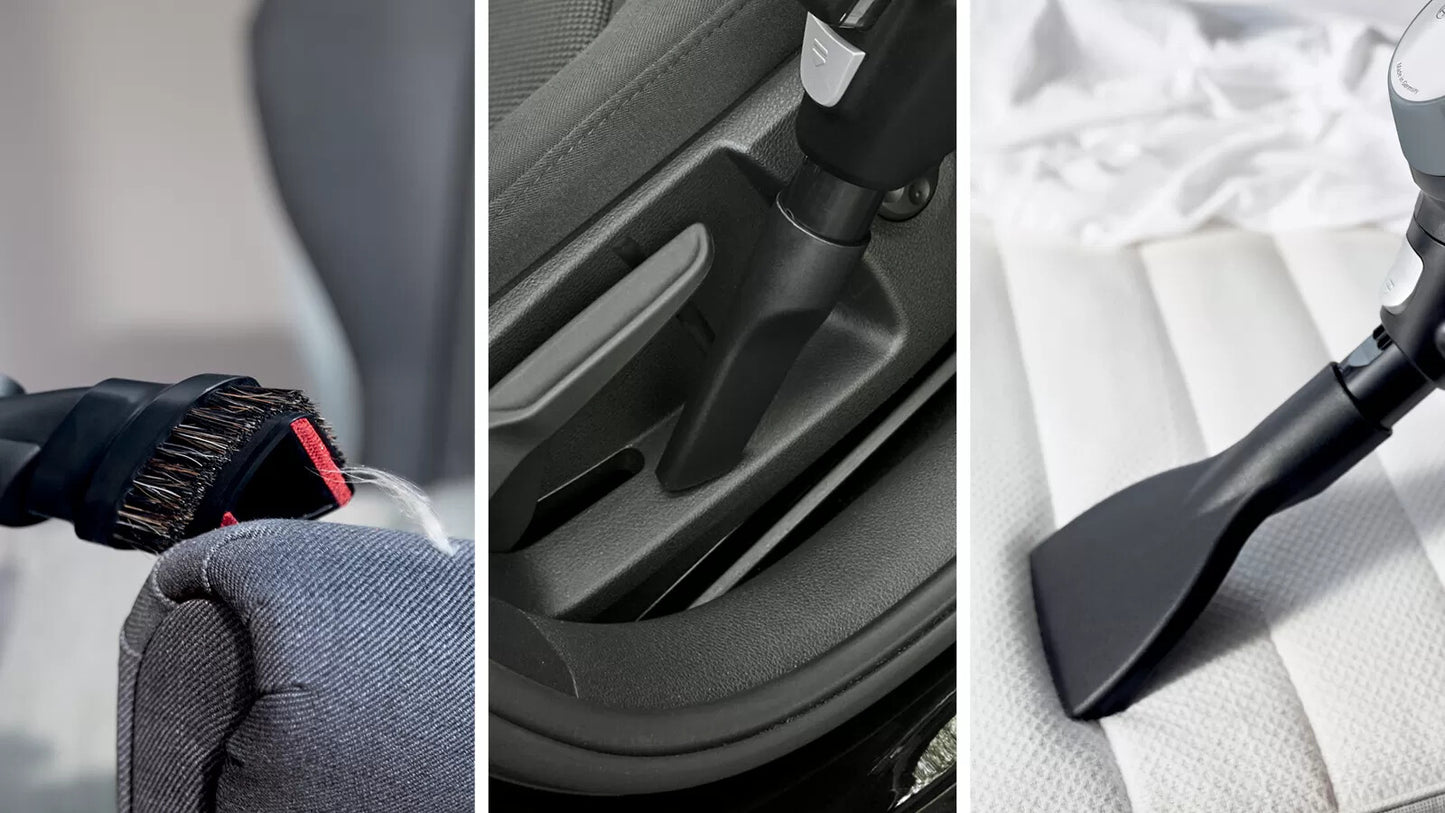 Bosch BBS712A upprättstående dammsugare och elektrisk sopborste 2-in-1 stick vacuum Batteri Torr Hygienfilter Utan påse 0,3 l grafit