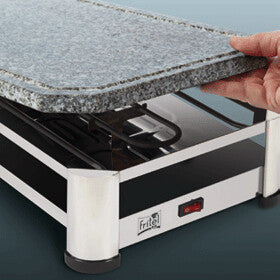 Fritel RG 2170 raclettegrill 1500 W Svart, Krom, Rostfritt stål