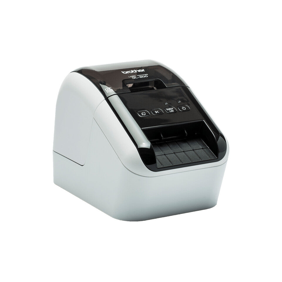 Brother QL-800 etikettskrivare direkt termal Färg 300 x 600 DPI 148 mm/sek Kabel DK