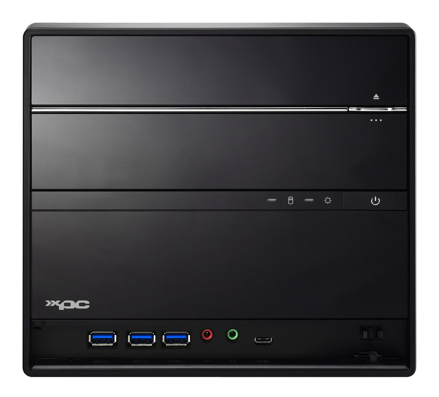 Shuttle SH570R6 datorhölje & moderkort Kub Svart Intel H570 LGA 1200 (Socket H5)