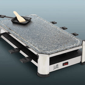 Fritel RG 2170 raclettegrill 1500 W Svart, Krom, Rostfritt stål