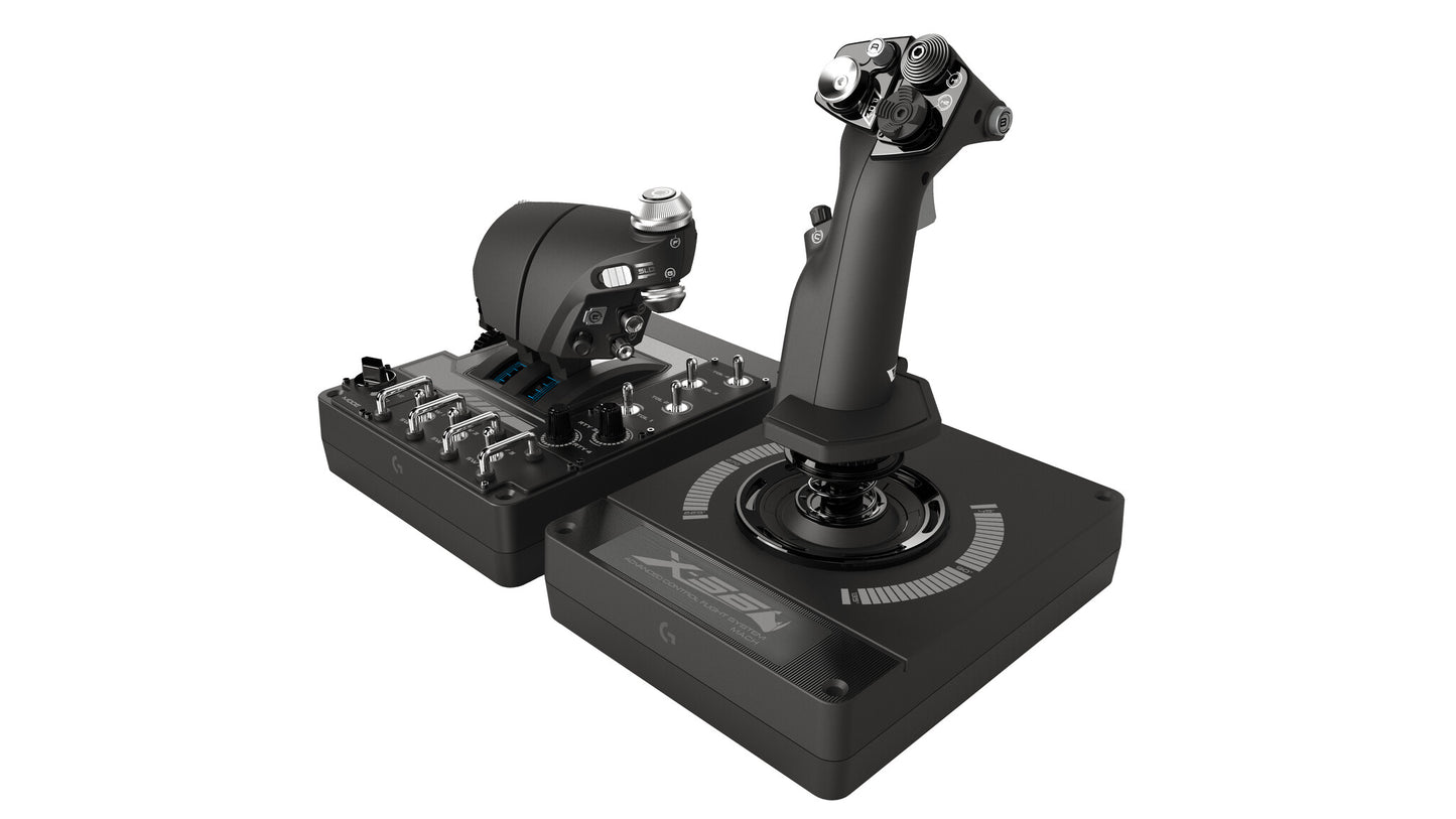 Logitech G G X56 Hotas Svart USB 2.0 Flykt Sim Analog / Digital PC