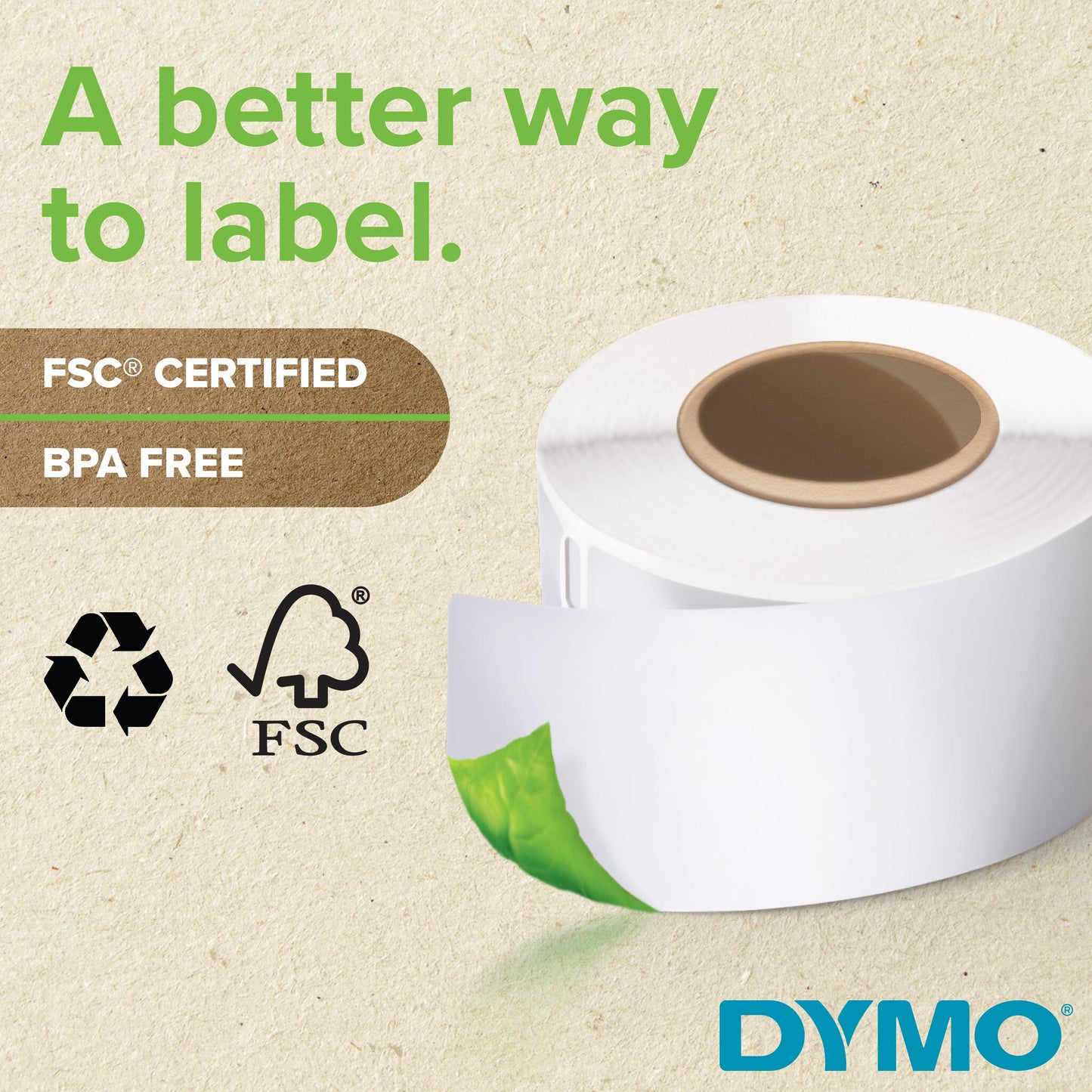 DYMO LW - Adressetiketter standard - 28 x 89 mm - S0722370