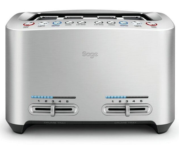 Sage the Smart Toast 4 5 4 skivor Silver
