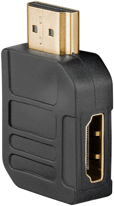 Goobay 65745 videokabeladapter HDMI Typ A (standard) Svart