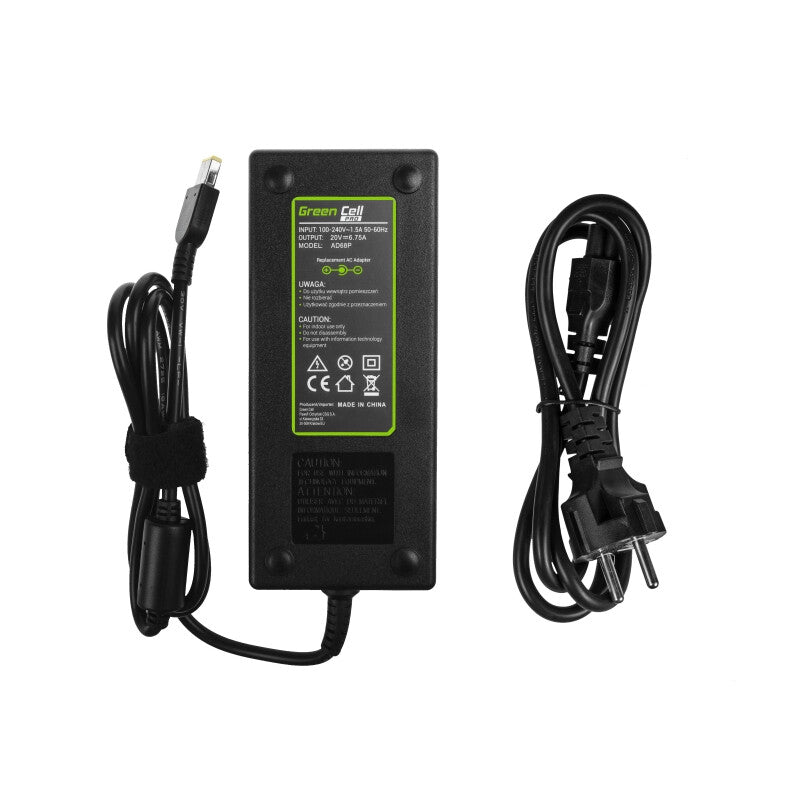 Green Cell AD68P eladaptrar inomhus 135 W Svart