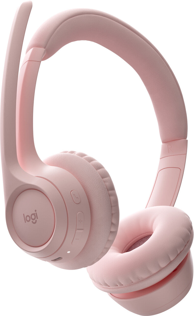 Logitech Zone 300 Headset Trådlös Huvudband Kontor/callcenter Bluetooth Rosa