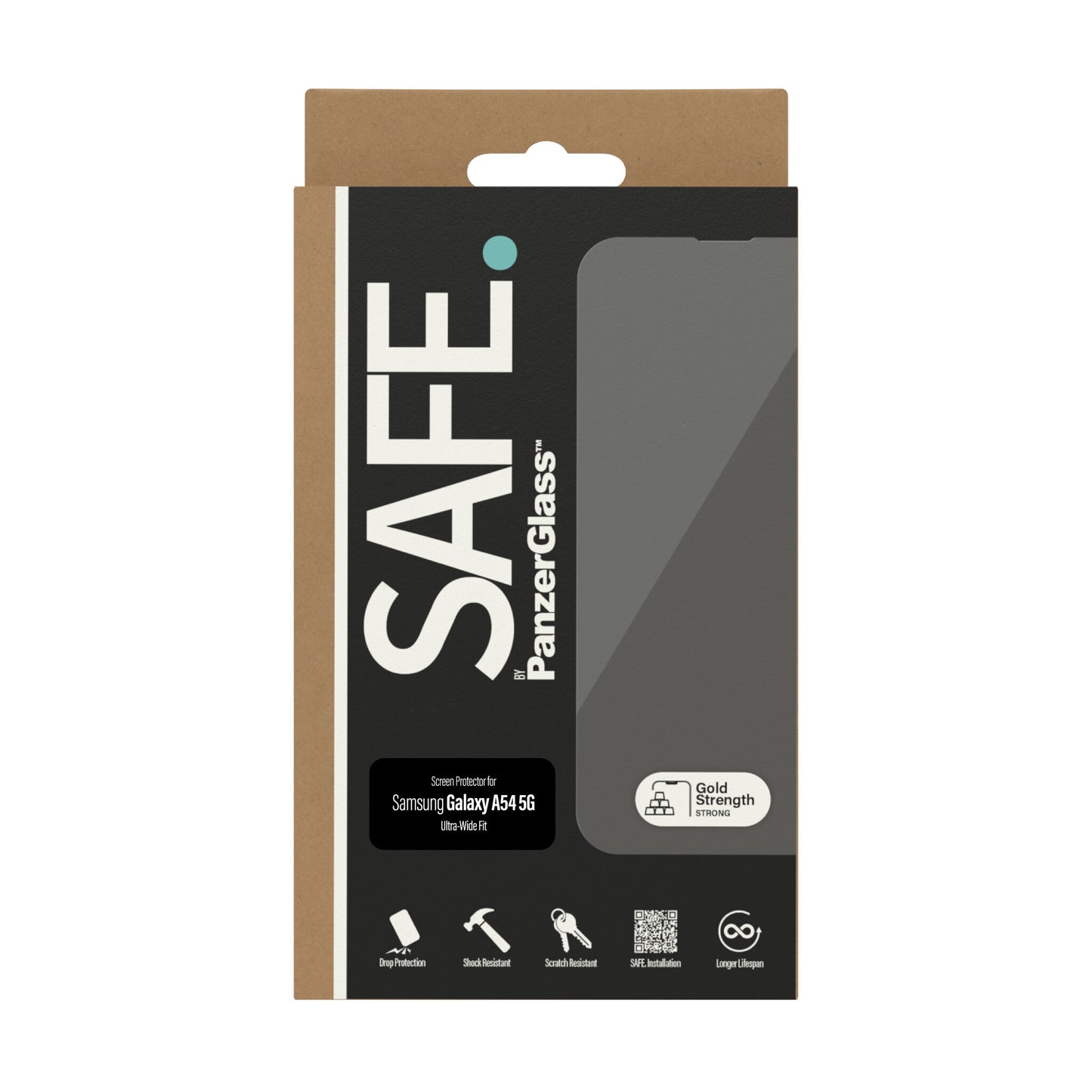 PanzerGlass SAFE95332 skärm- och baksidesskydd till mobiltelefon Genomskinligt skärmskydd Samsung 1 styck