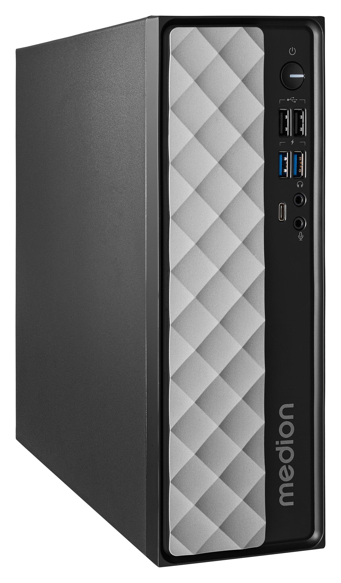 MEDION AKOYA T80 Intel® Core™ i5 i5-12450H 8 GB DDR4-SDRAM 512 GB SSD Windows 11 Home Mini PC Mini-PC Svart