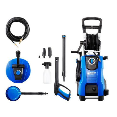 Nilfisk 128471191 högtryckstvätt Upprätt Elektrisk 500 l/h 2100 W Blå, Svart