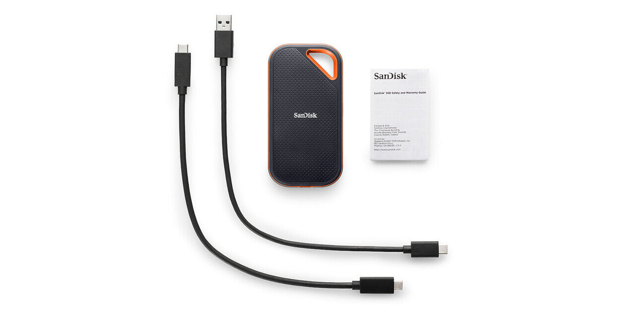 SanDisk Extreme PRO 4 TB Svart, Orange