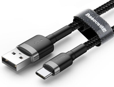 Baseus CATKLF-UG1 USB-kablar 3 m USB A USB C Svart