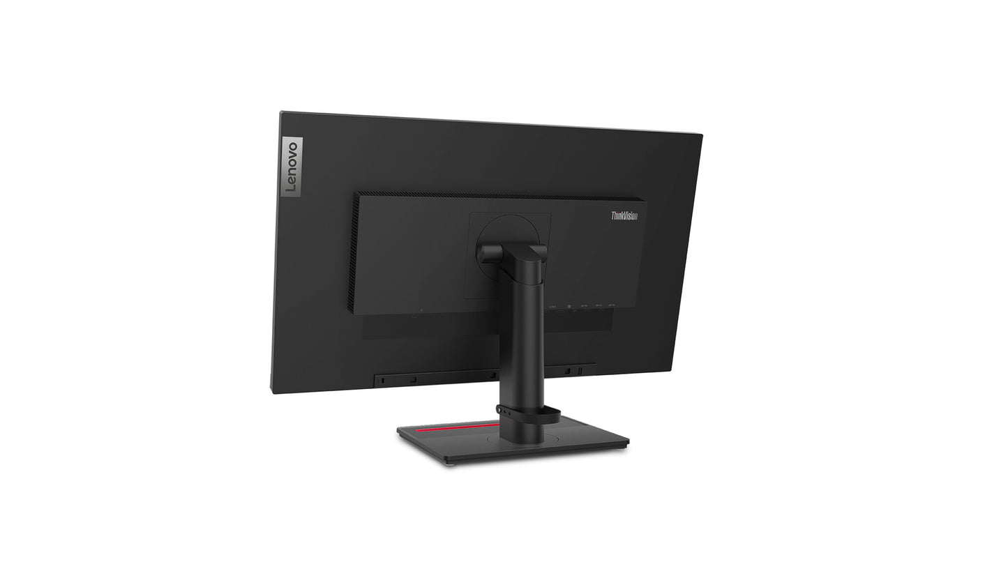 Lenovo ThinkVision T27q-20 platta pc-skärmar 68,6 cm (27") 2560 x 1440 pixlar Quad HD LCD Svart