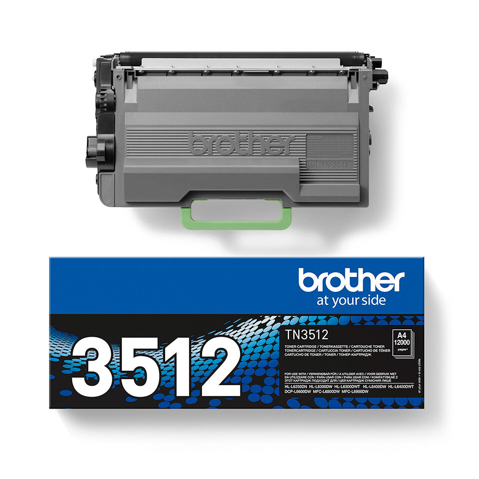 Brother TN-3512 Tonerkassett 1 styck Original Svart