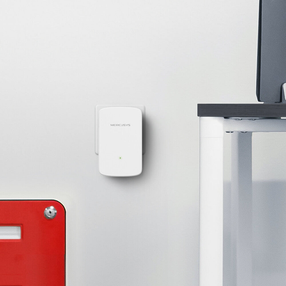 Mercusys ME10 nätverksförlängare Nätverksrepeater Vit 10, 100 Mbit/s