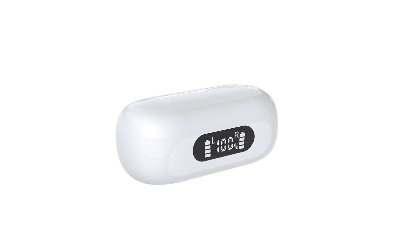 Denver TWE-40 hörlur och headset True Wireless Stereo (TWS) I öra Samtal/musik Bluetooth Vit