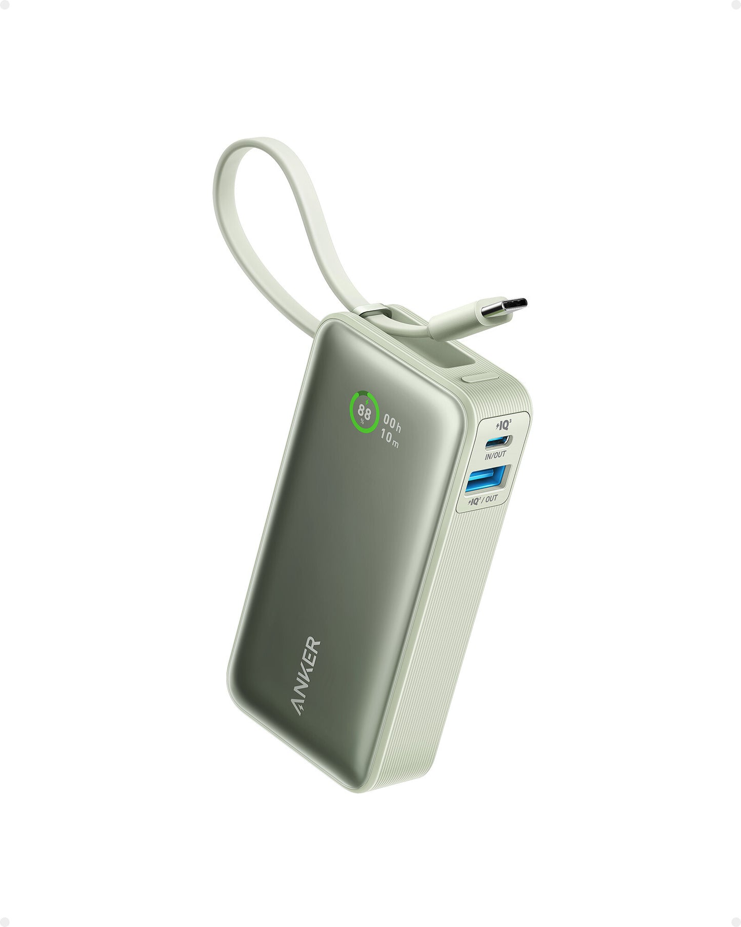 Anker A1259G61 basstationer Litium 10000 mAh Grön