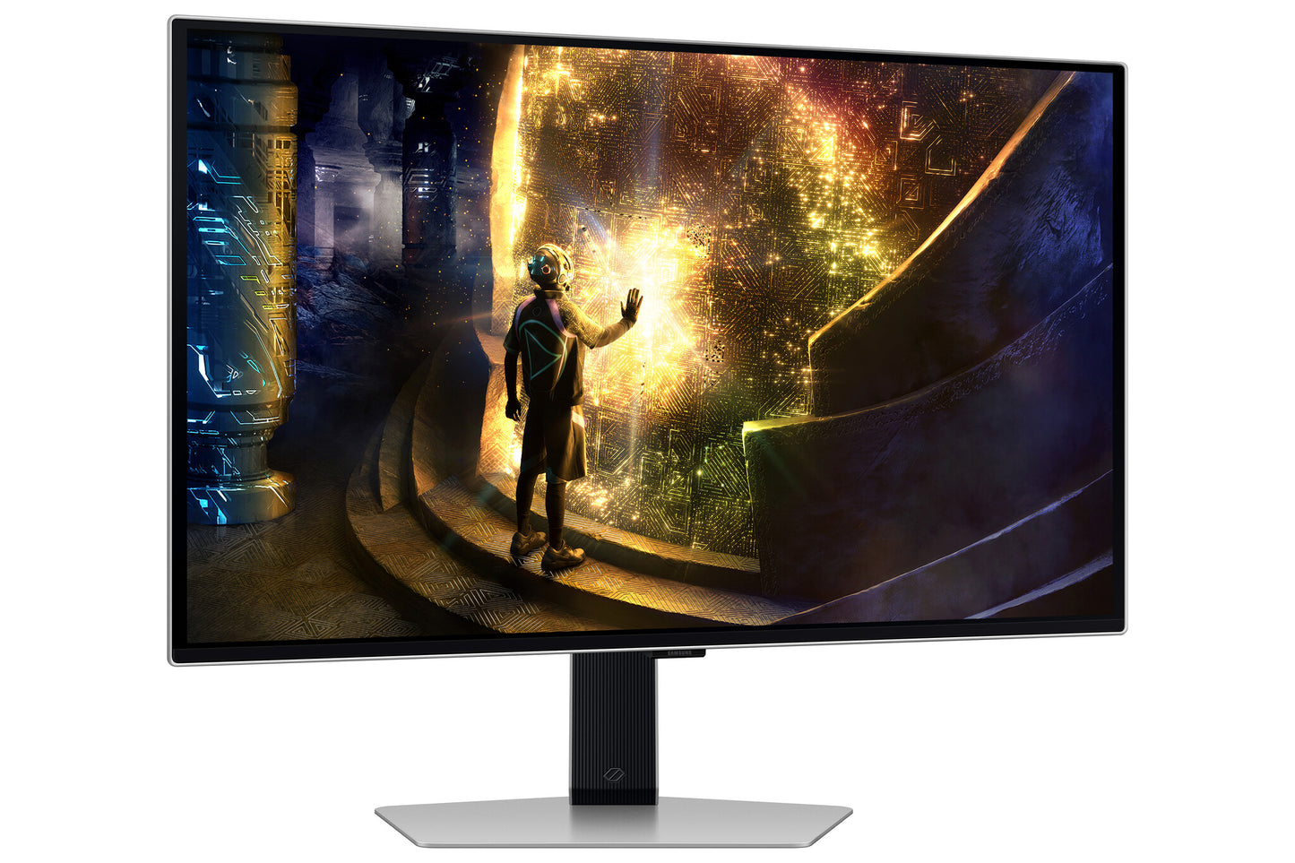 Samsung S27DG610SU platta pc-skärmar 68,6 cm (27") 2560 x 1440 pixlar Quad HD OLED Silver
