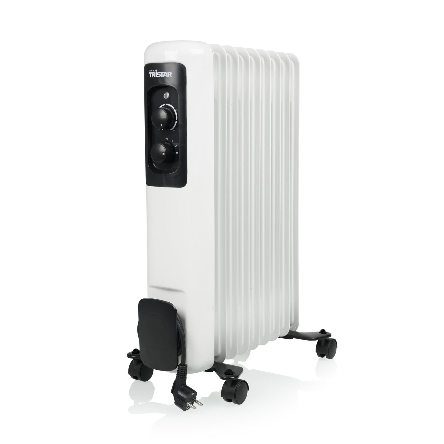 Tristar KA-5179 elektrisk rumsvärmare inomhus Vit 2000 W Elektrisk oljevärmare