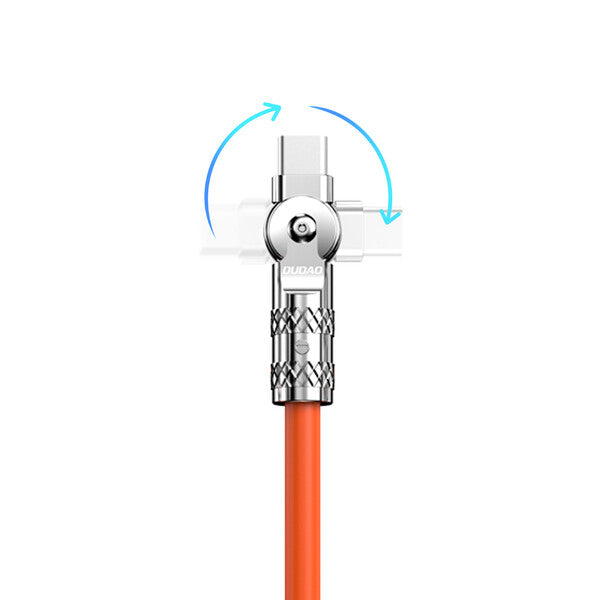 DUDAO L24CL 120W USB-C - Lightning Cable 1 m Orange