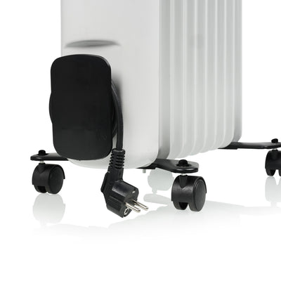 Tristar KA-5179 elektrisk rumsvärmare inomhus Vit 2000 W Elektrisk oljevärmare