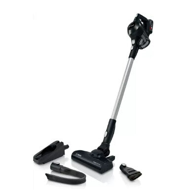 Bosch Serie 6 BBS611BSC upprättstående dammsugare och elektrisk sopborste 2-in-1 stick vacuum Batteri Torr Utan påse Svart 2,5 Ah