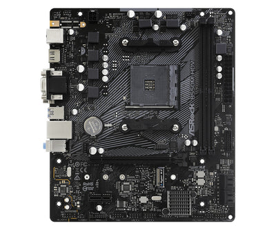 Asrock B550M-HDV AMD B550 Uttag AM4 micro ATX