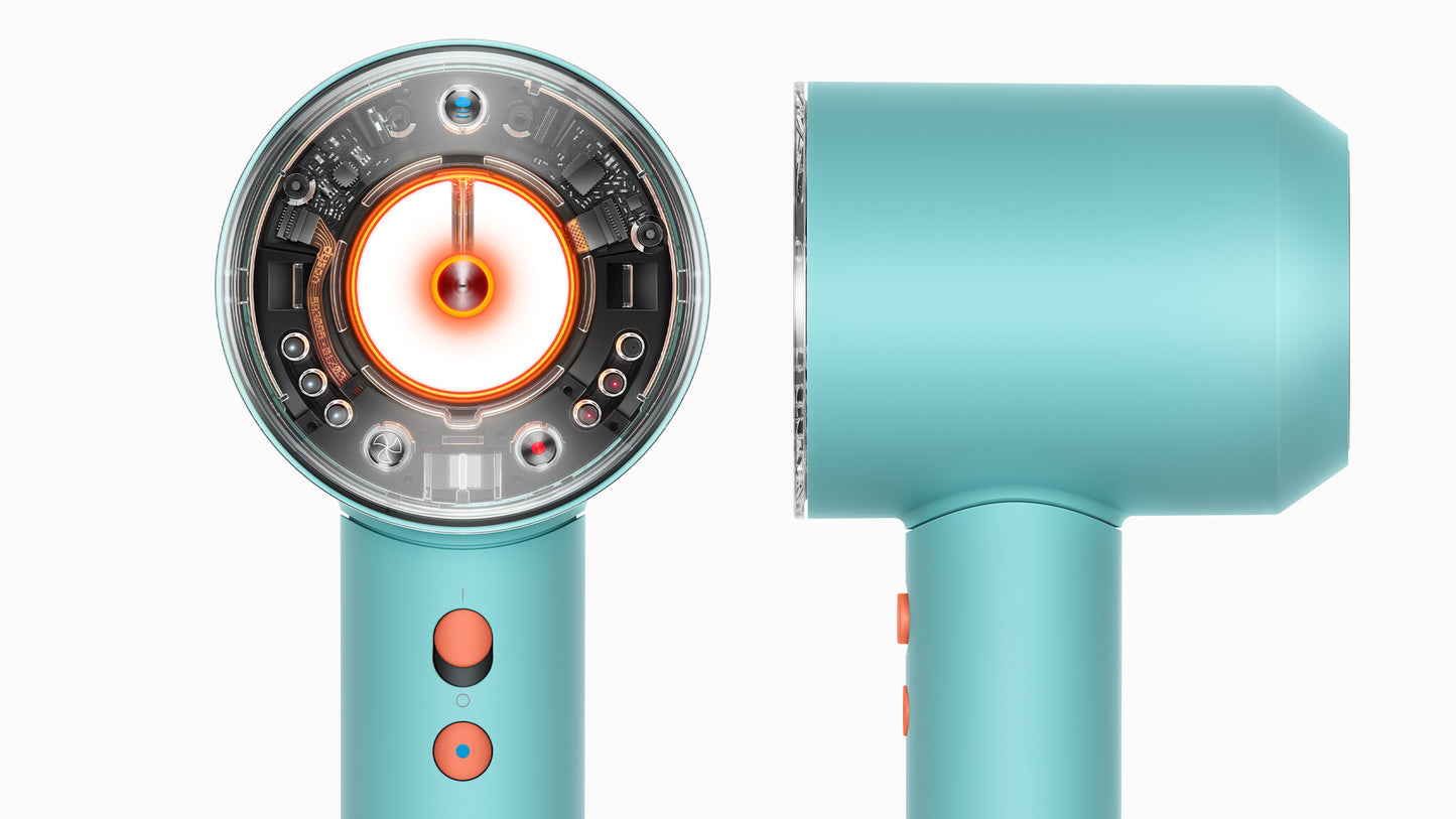 Dyson Supersonic Nural hårfön 1600 W Blå, Orange