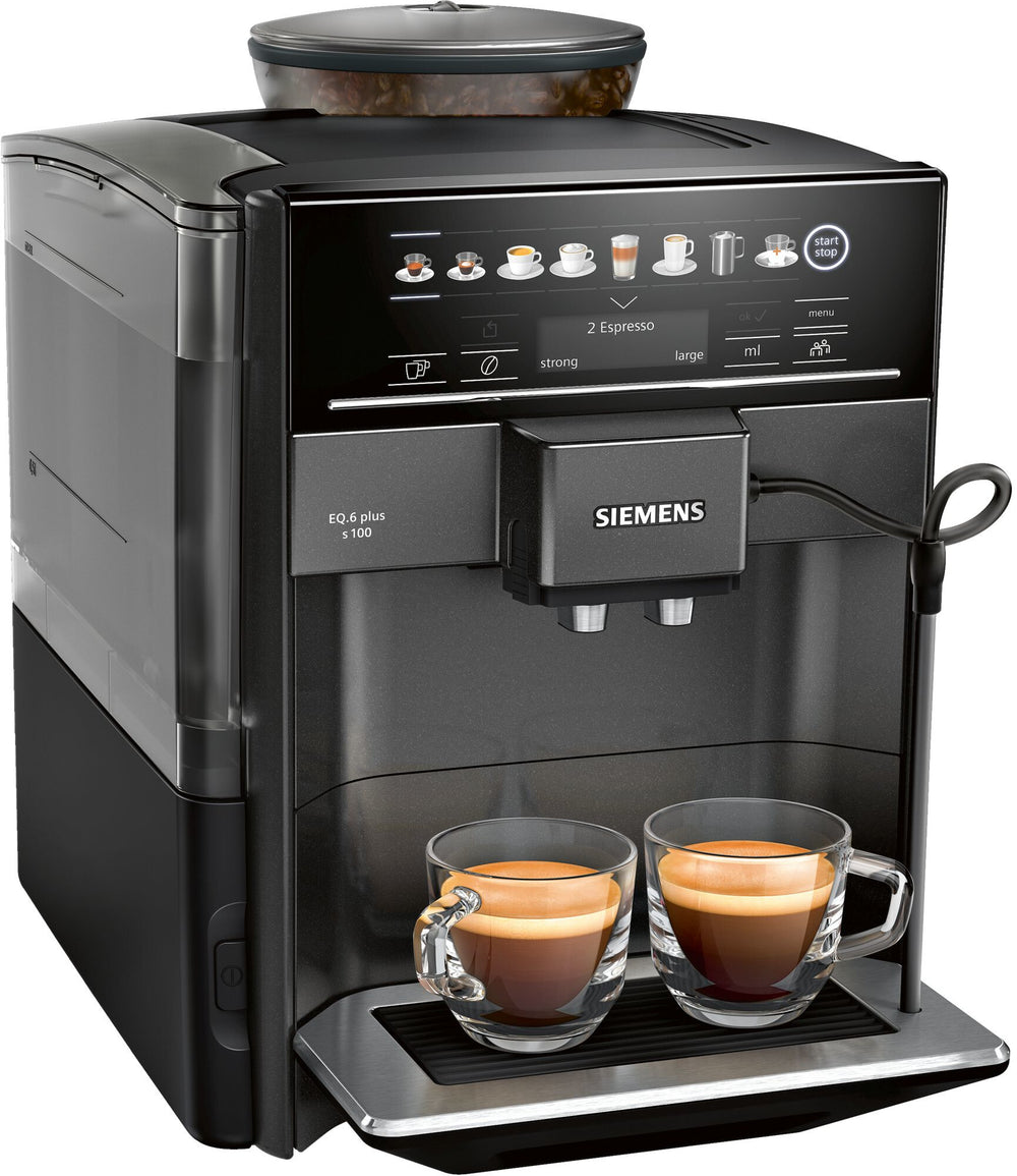 Siemens EQ.6 plus s100 Helautomatisk Espressomaskin 1,7 l