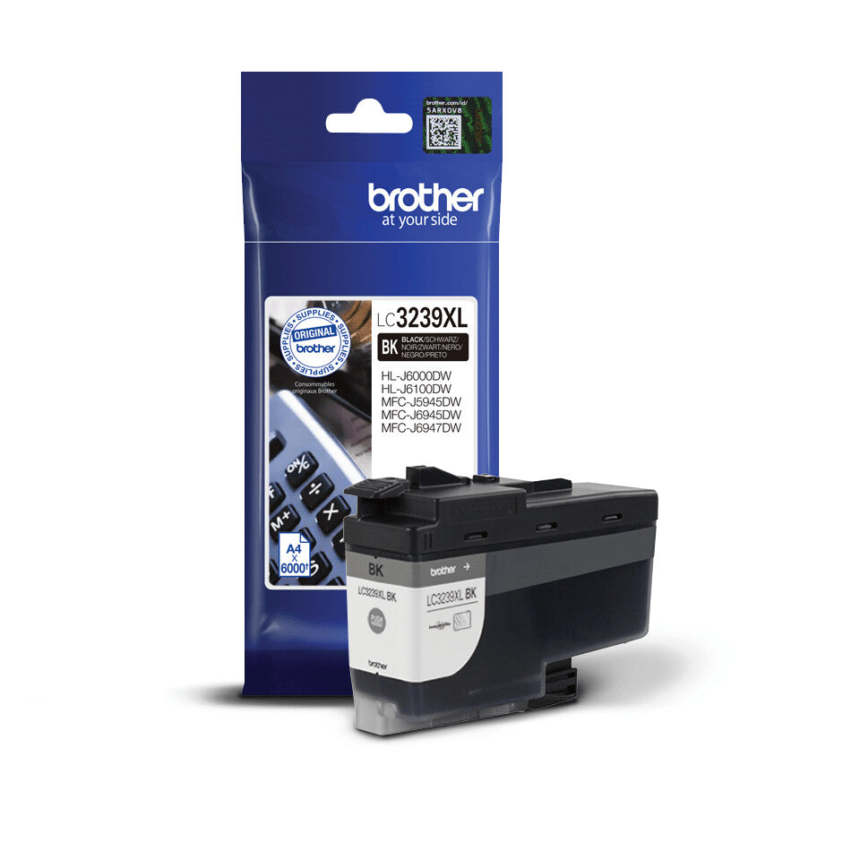 Brother LC-3239XLBK bläckpatroner 1 styck Original Hög (XL) avkastning Svart