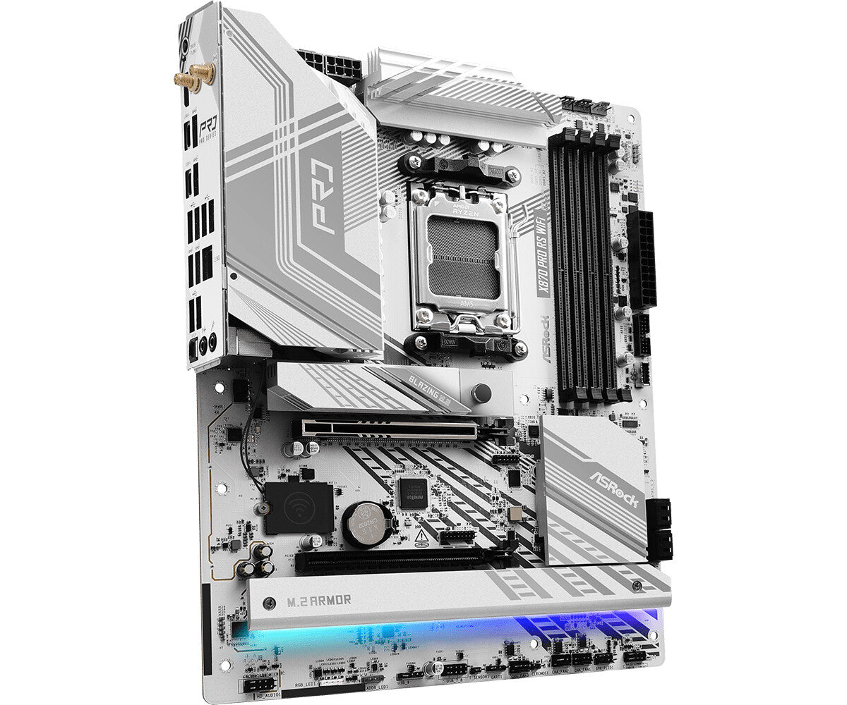Asrock X870 Pro RS WiFi AMD X870 AM5-sockel ATX