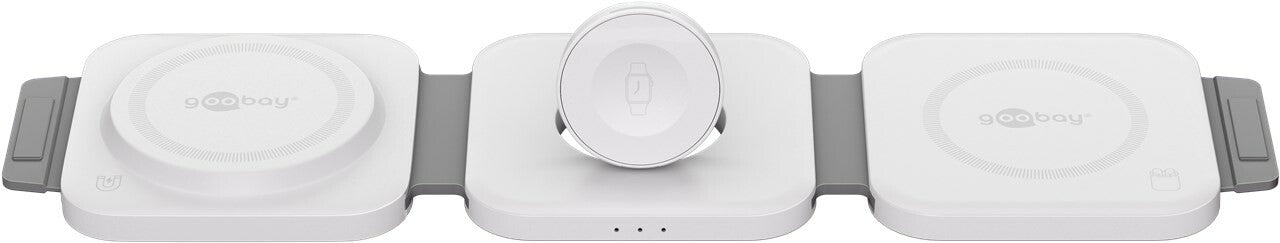 Goobay 65312 mobilladdare Universal Vit USB Trådlös laddning inomhus