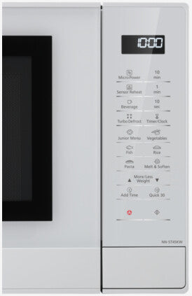 Panasonic NN-ST45 Bänkdiskmaskin Enbart mikrovågsugn 32 l 1000 W Vit