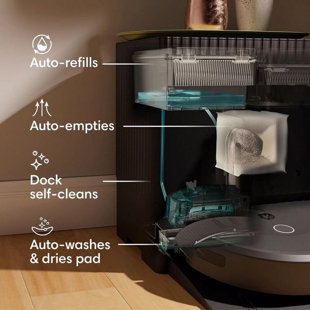 iRobot Combo 10 Max Kombinationsspis Svart