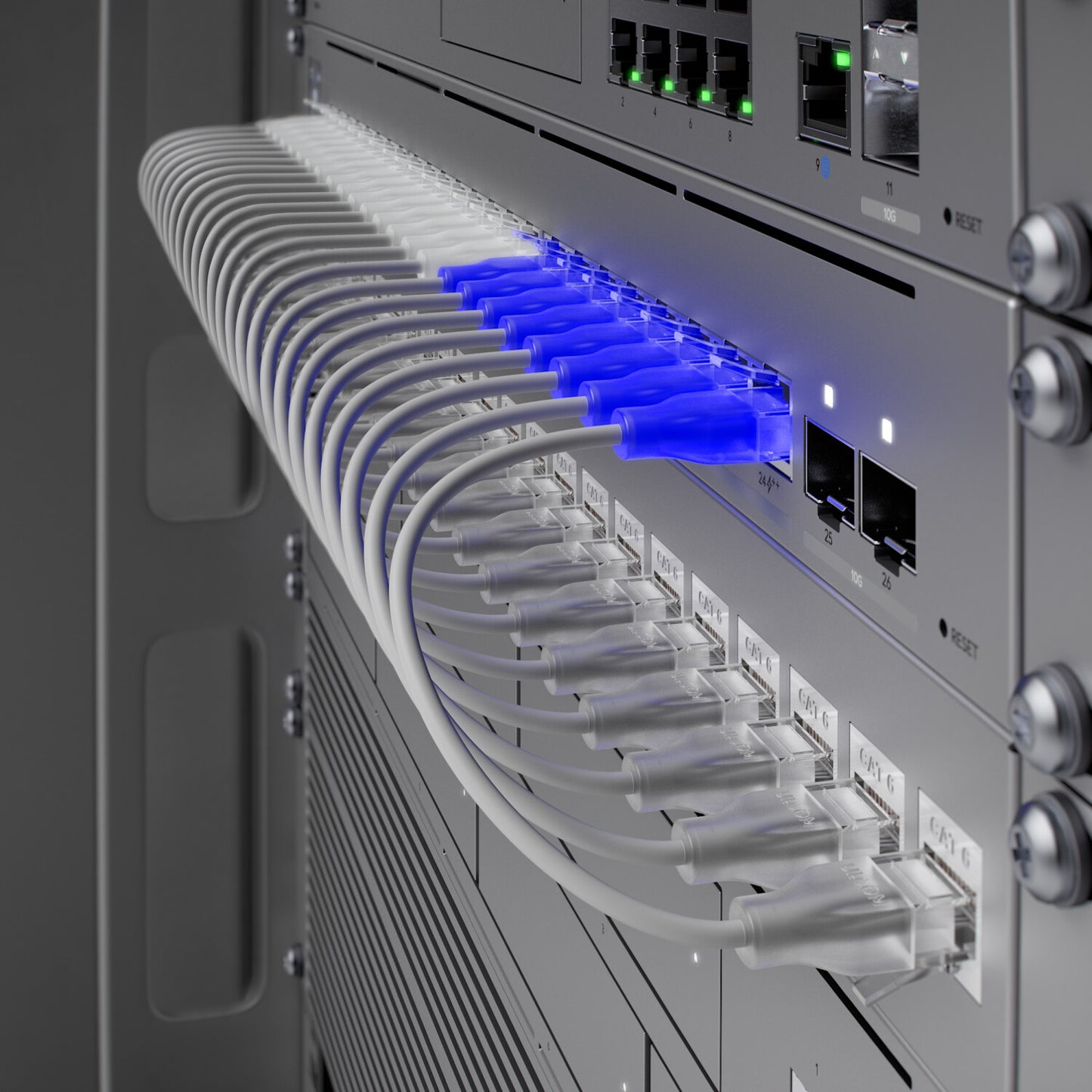 Ubiquiti USW-Pro-Max-24-PoE L3 2.5G Ethernet (100/1000/2500) Strömförsörjning via Ethernet (PoE) stöd Grå