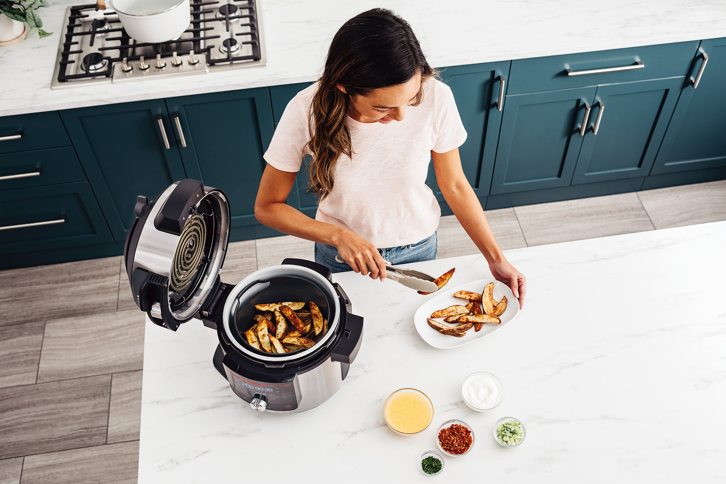 Ninja OL750EU multicooker 7,5 l 1760 W Svart, Rostfritt stål