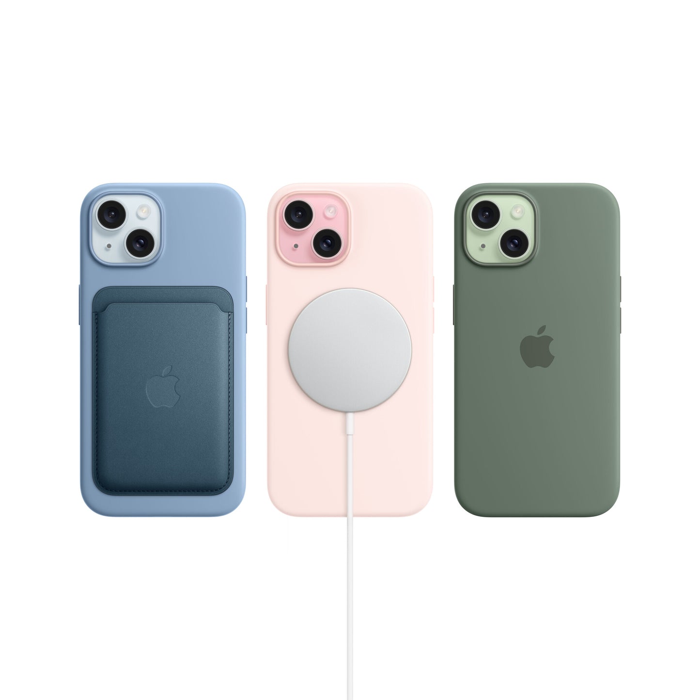 Apple iPhone 15 15,5 cm (6.1") Dubbla SIM-kort iOS 17 5G USB Type-C 128 GB Rosa