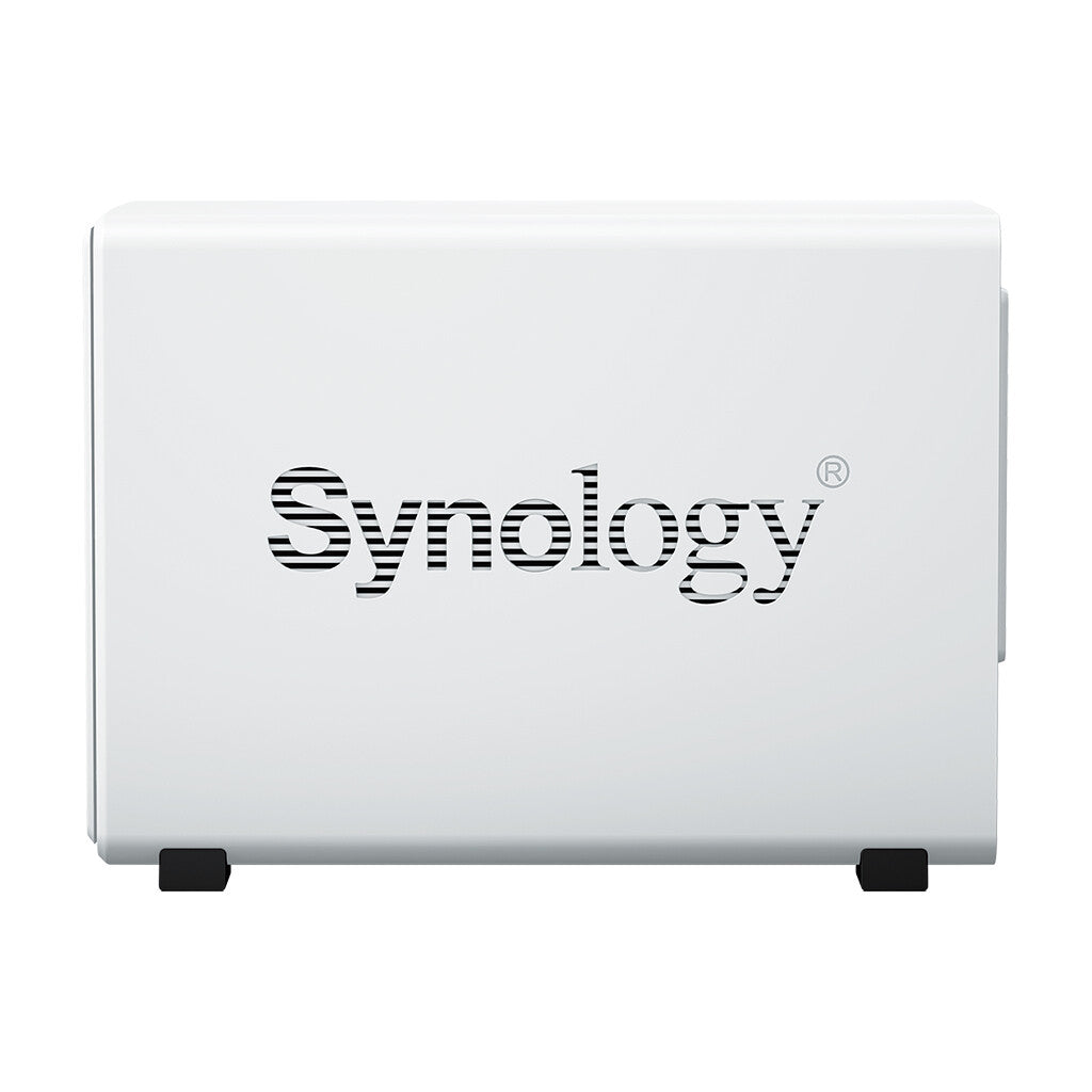 Synology DiskStation DS223J NAS- & lagringsservrar Skrivbord Realtek RTD1619B 1 GB DDR4 DiskStation Manager Vit