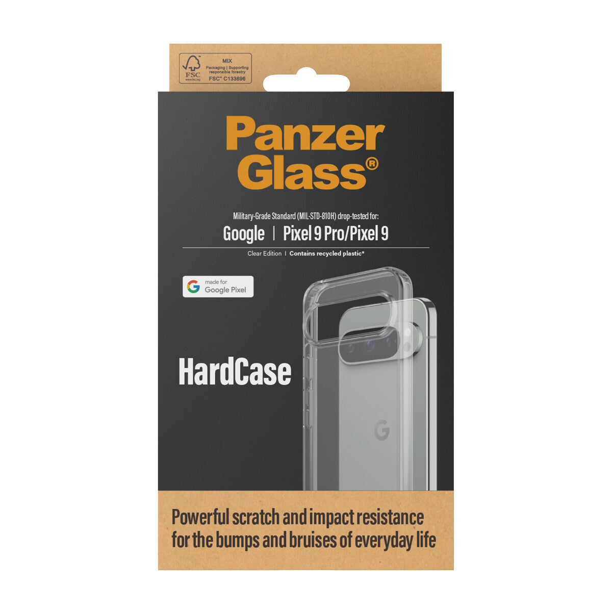 PanzerGlass 1267 mobiltelefonfodral Omslag Transparent