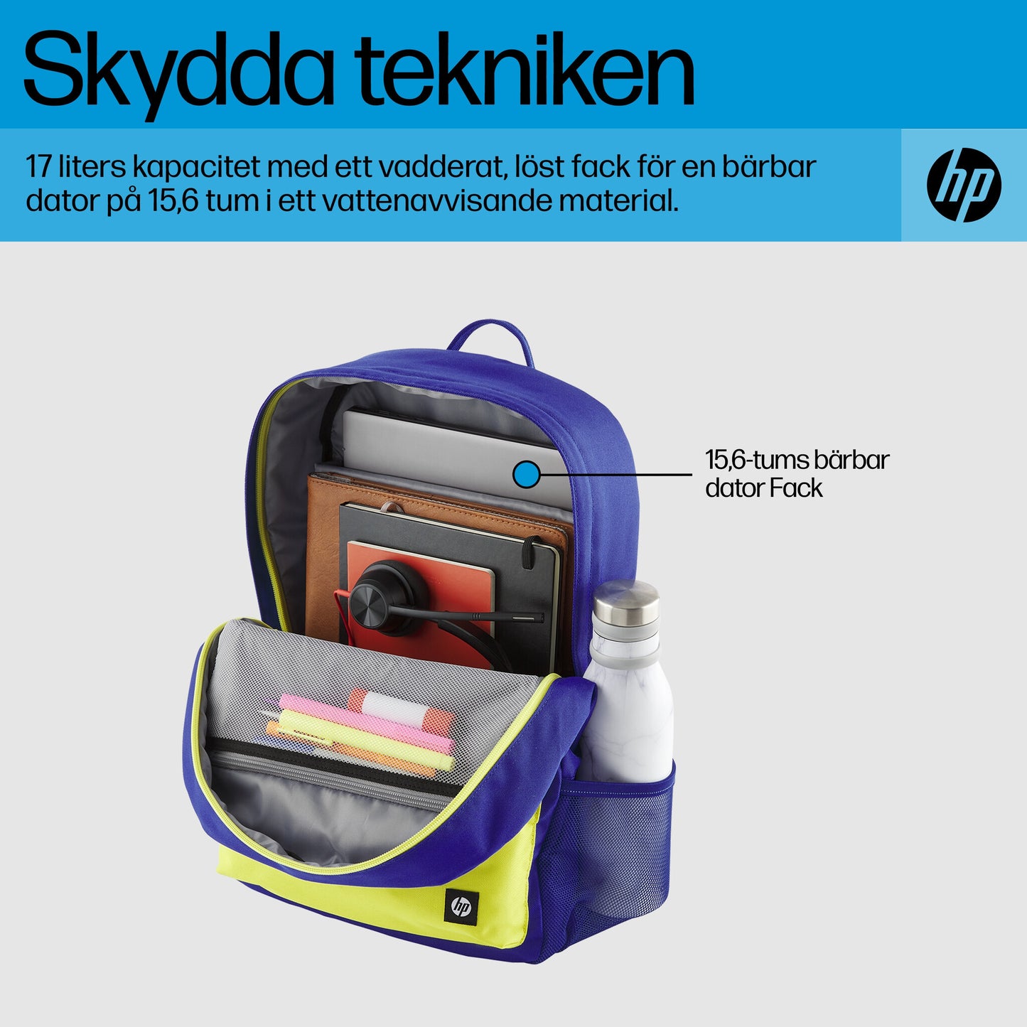 HP Campus Blue ryggsäck